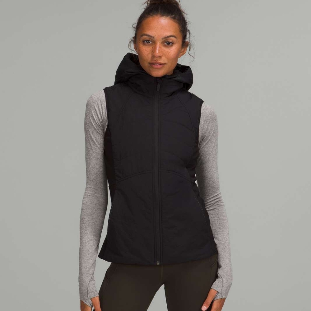 Lululemon Another Mile Vest Black Like New